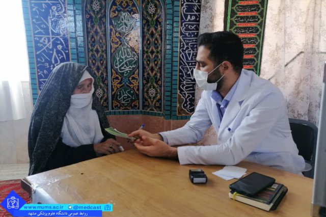 اردوی جهادی کانون بسیج جامعه پزشکی شهرستان خلیل آباد 